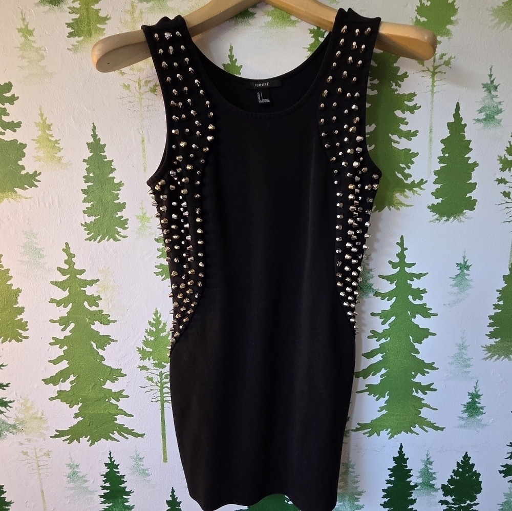 Black Studded Dress